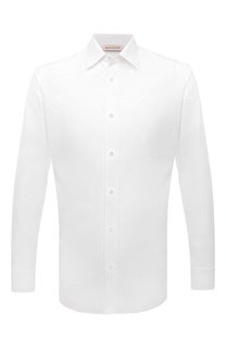 Хлопковая рубашка Alexander McQueen