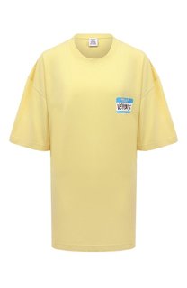 Хлопковая футболка VETEMENTS