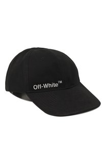 Хлопковая бейсболка Off-White