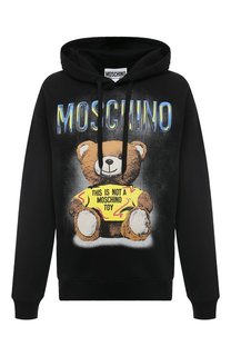 Хлопковое худи Moschino