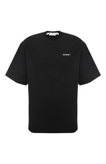 Хлопковая футболка Off-White