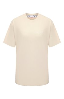 Хлопковая футболка Off-White