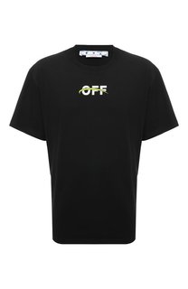 Хлопковая футболка Off-White