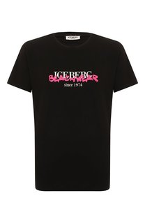 Хлопковая футболка Iceberg