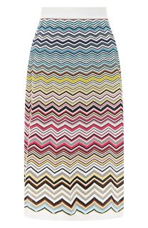Юбка из хлопка и вискозы Missoni
