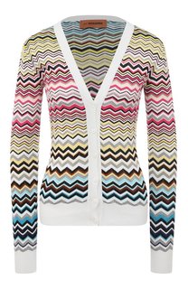 Кардиган из хлопка и вискозы Missoni