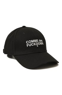 Хлопковая бейсболка Comme des Fuckdown