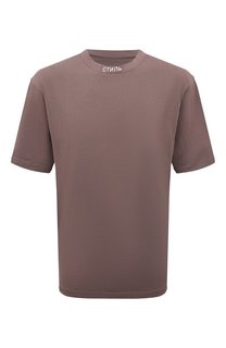 Хлопковая футболка Heron Preston