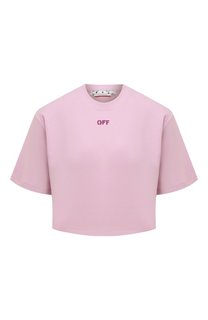 Хлопковая футболка Off-White