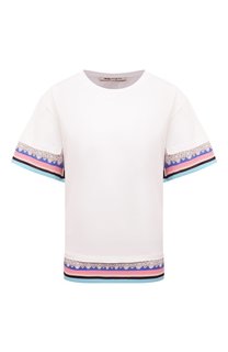Футболка из хлопка и шелка Ports 1961
