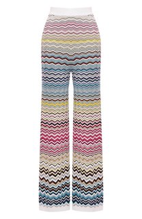 Брюки из хлопка и вискозы Missoni