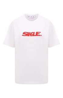 Хлопковая футболка Off-White
