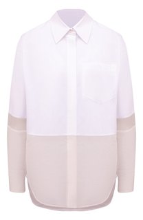 Хлопковая рубашка Helmut Lang