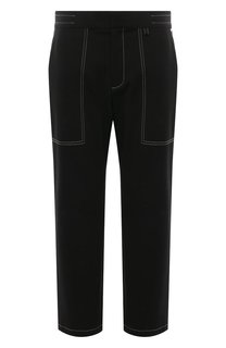 Хлопковые брюки Helmut Lang