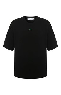Хлопковая футболка Off-White