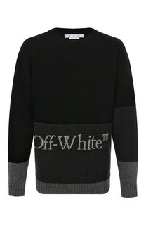 Шерстяной джемпер Off-White