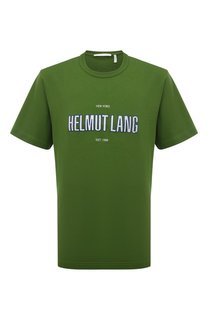 Хлопковая футболка Helmut Lang