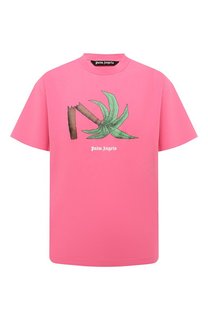 Хлопковая футболка Palm Angels
