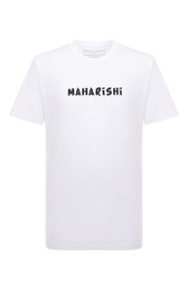 Хлопковая футболка Maharishi
