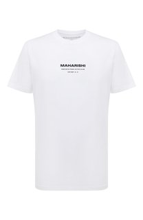 Хлопковая футболка Maharishi