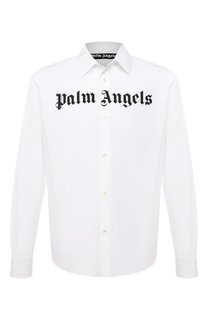 Хлопковая рубашка Palm Angels