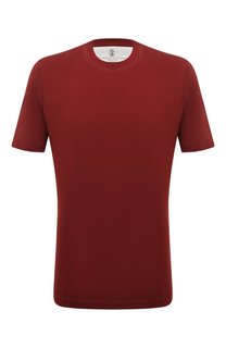Хлопковая футболка Brunello Cucinelli