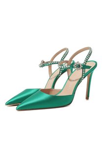 Текстильные туфли Gemcut 100 Stuart Weitzman