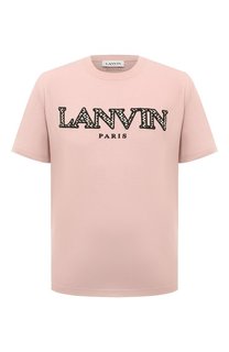 Хлопковая футболка Lanvin