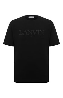 Хлопковая футболка Lanvin