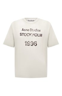 Хлопковая футболка Acne Studios