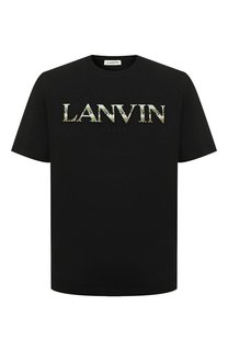 Хлопковая футболка Lanvin