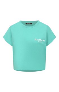 Хлопковая футболка Balmain