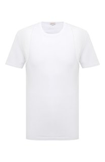 Хлопковая футболка Alexander McQueen