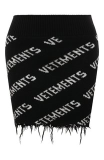 Шерстяная юбка VETEMENTS