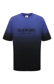 Хлопковая футболка VETEMENTS