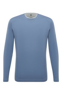 Хлопковый лонгслив Brunello Cucinelli