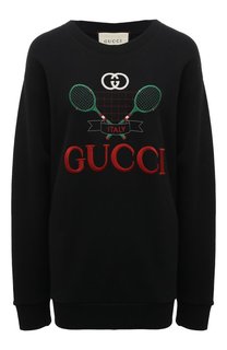 Хлопковый свитшот Gucci