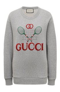 Хлопковый свитшот Gucci