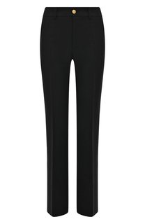 Брюки из шелка и шерсти Gucci