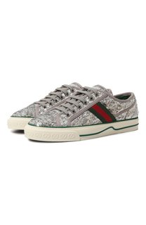 Текстильные кеды Tennis 1977 Gucci