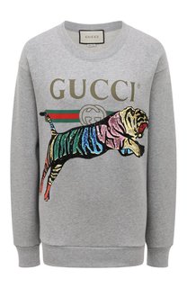 Хлопковый свитшот Gucci