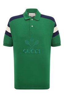 Хлопковое поло Gucci