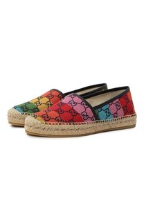 Текстильные эспадрильи Gucci