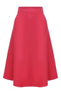 Юбка из шелка и шерсти Gucci