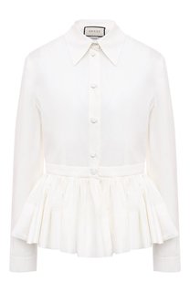 Хлопковая рубашка Gucci