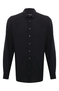 Хлопковая рубашка Giorgio Armani