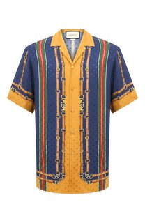 Шелковая рубашка Gucci