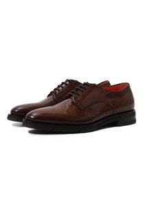Кожаные дерби Santoni