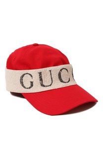 Хлопковая бейсболка Gucci