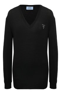 Кашемировый пуловер Prada